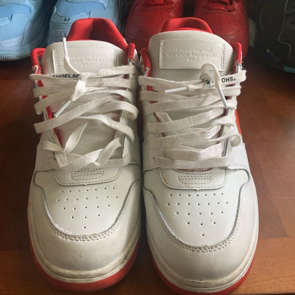 designer shoes (out the office off whites)